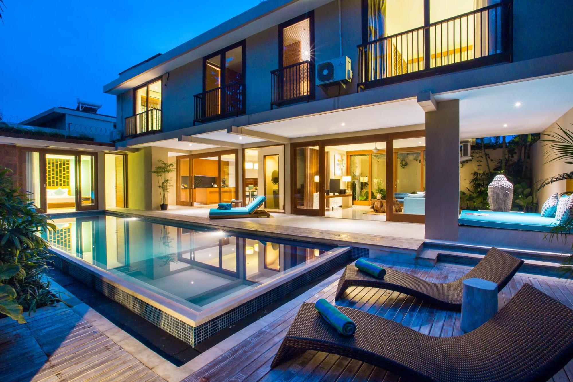 Maca Villas And Residence Umalas Seminyak Buitenkant foto