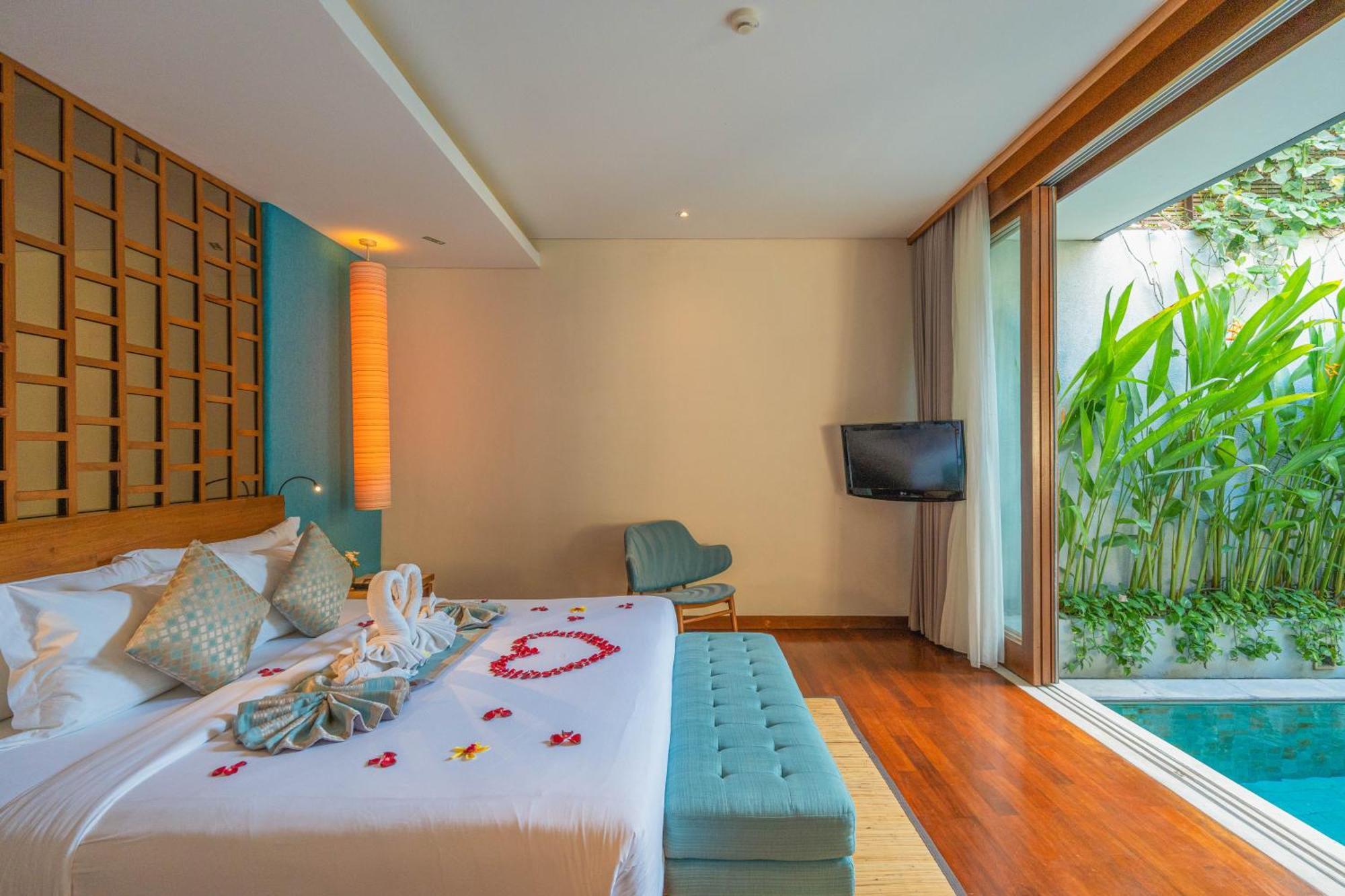 Maca Villas And Residence Umalas Seminyak Buitenkant foto